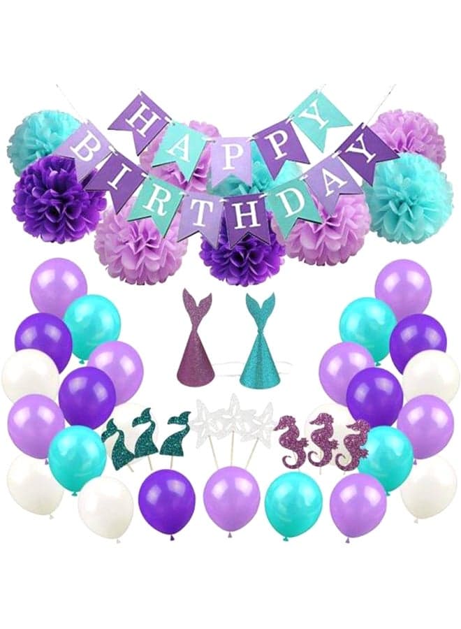 Happy Birthday Decoration Balloons Foil Balloons Set
