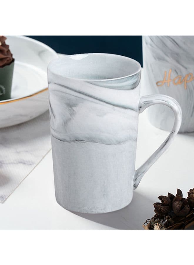 Marble Angles Cup Grey 380ml