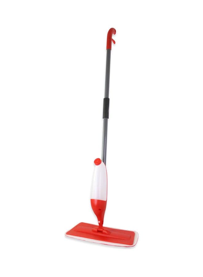 Microfiber Cleaning Mop With Water Spray Red