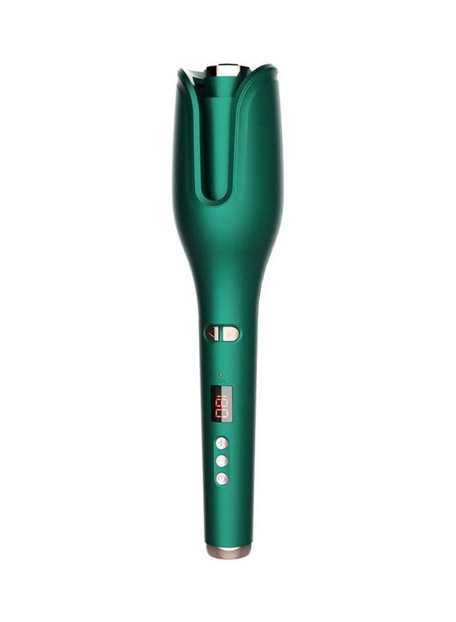 Mini Portable Rotating Fully Automatic Big Egg Roll Bar Tube Wave Perm Hairdressing Machine Green 27 x 6 x 6cm