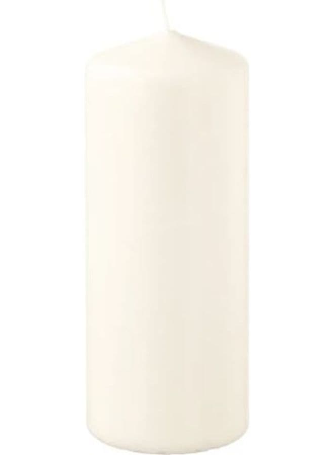 Unscented Block Candle White 15cm