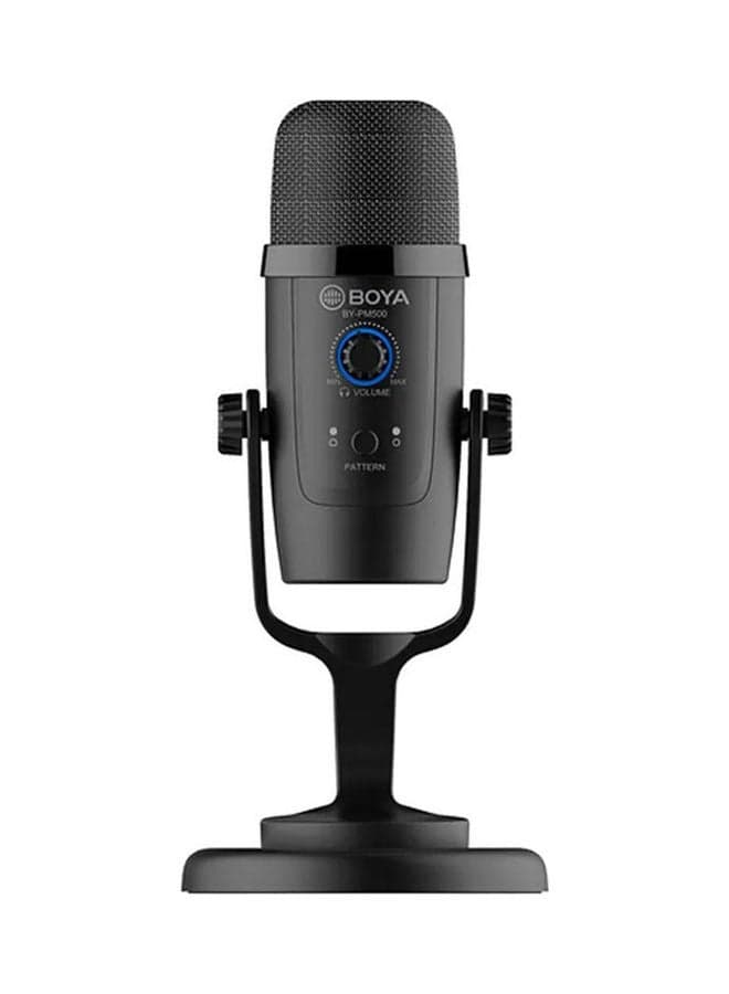 USB Microphone BY-PM500W-Black Black