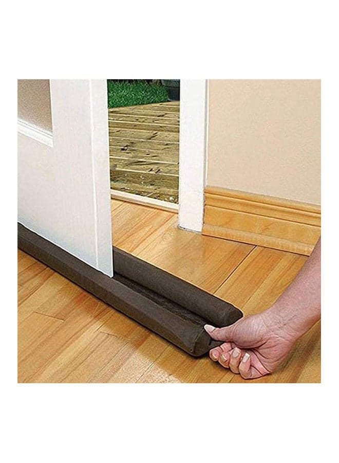 Twin Draft Gord Ground Door Barrier Brown