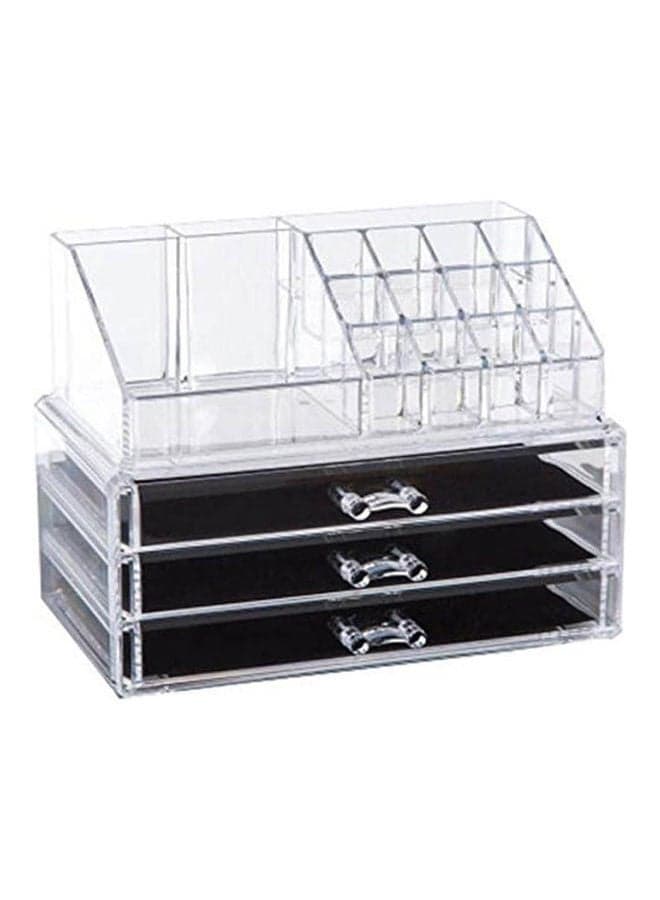 Acrylic Cosmetic Organizer Makeup Holder Display Clear