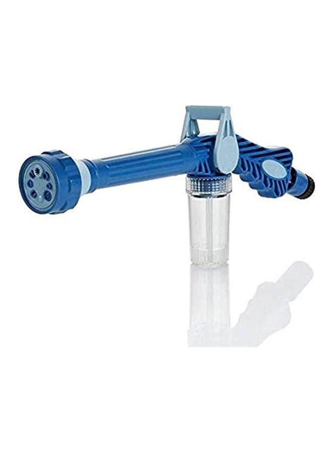 Jet Water Canon 8 In 1 Turbo Nozzle Spray Gun Blue 40.6 x 13 x 5.8cm