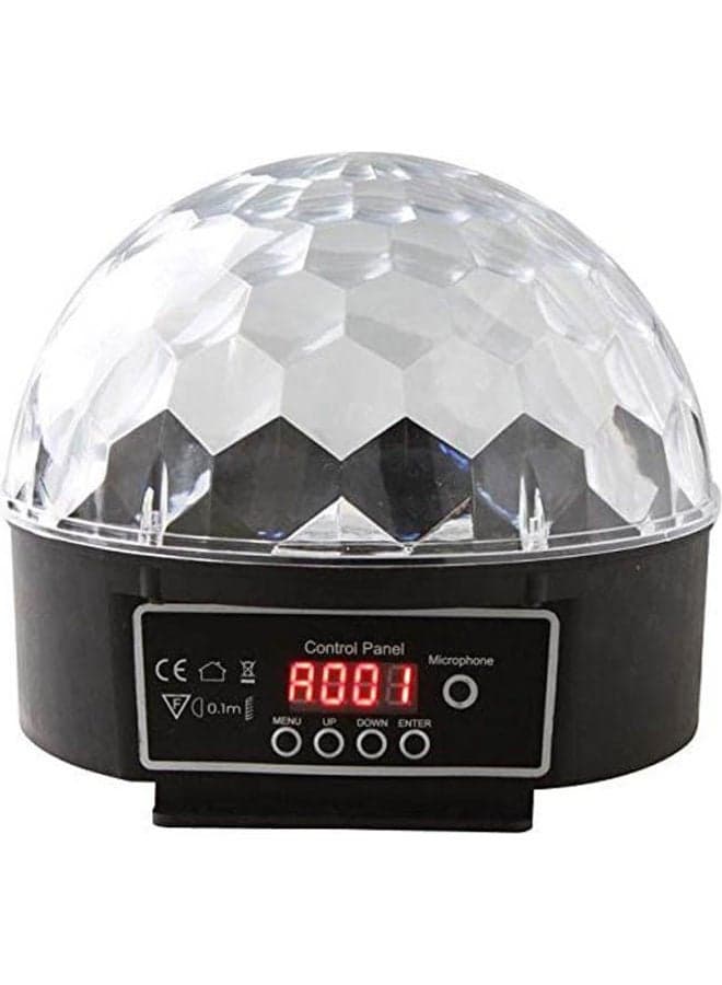 Magic Crystal Ball LED RGB Stage Lighting DJ Disco Party Show Club Projecto Black
