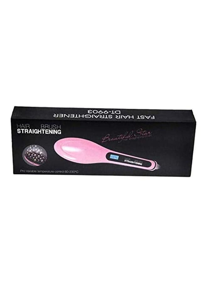 Thermal Comb For Styling Hair Pink