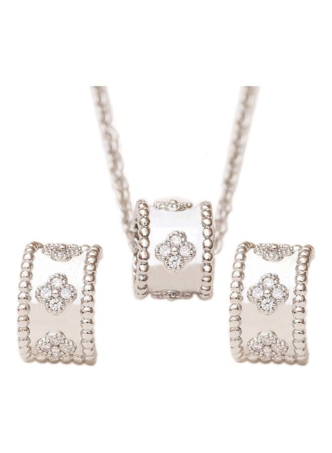 Women's Earring And Necklace Set
