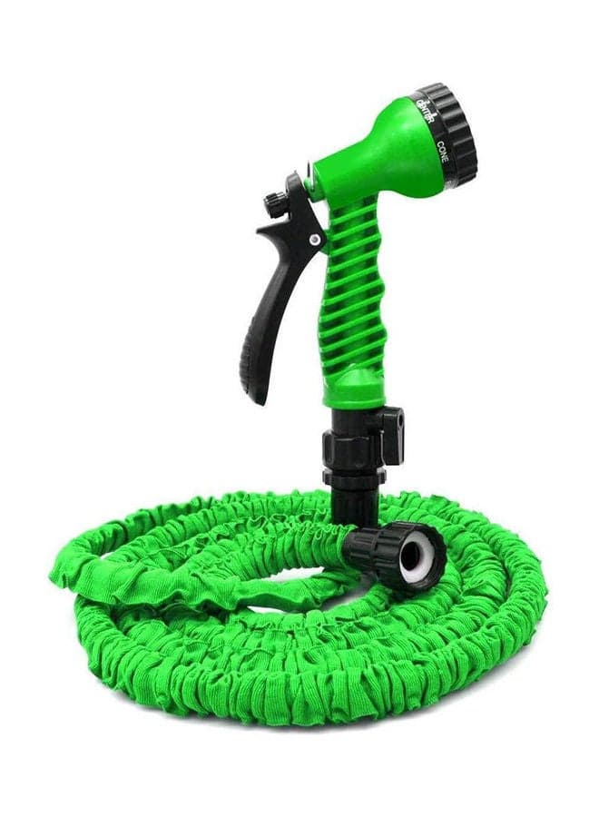 Expanding Magic Hose With Gun Water Garden Pipe Flexible Expandable Garden Water Hose Green 30.48meter