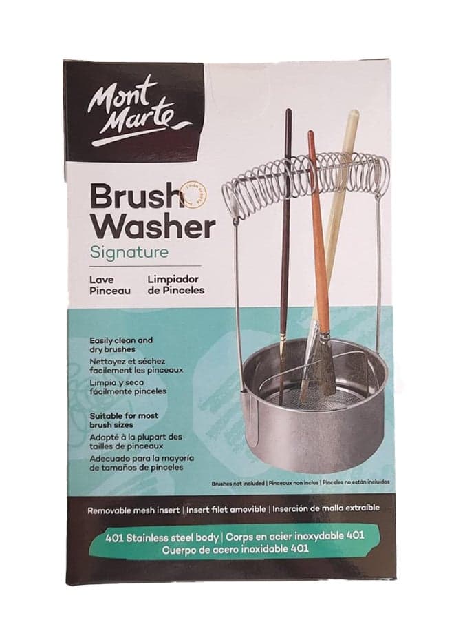 Stainless Steel Brush Washer Silver
