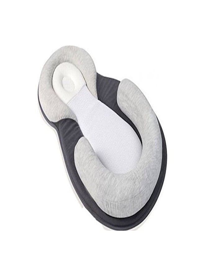 Baby Orthopedic Pillow For Flat Head Syndrome Prevention Anti - Roll Adjustable Crib Mattress