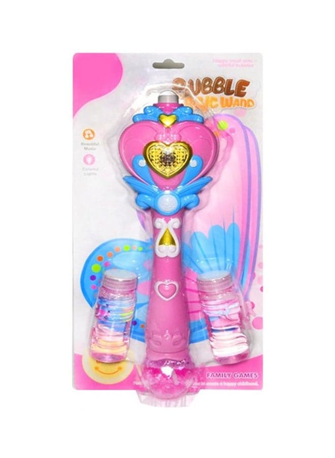 Butterfly Bubble Blower (Pink) - Suitable for 3 years and above. 36 x 9.8 x 5.3cm