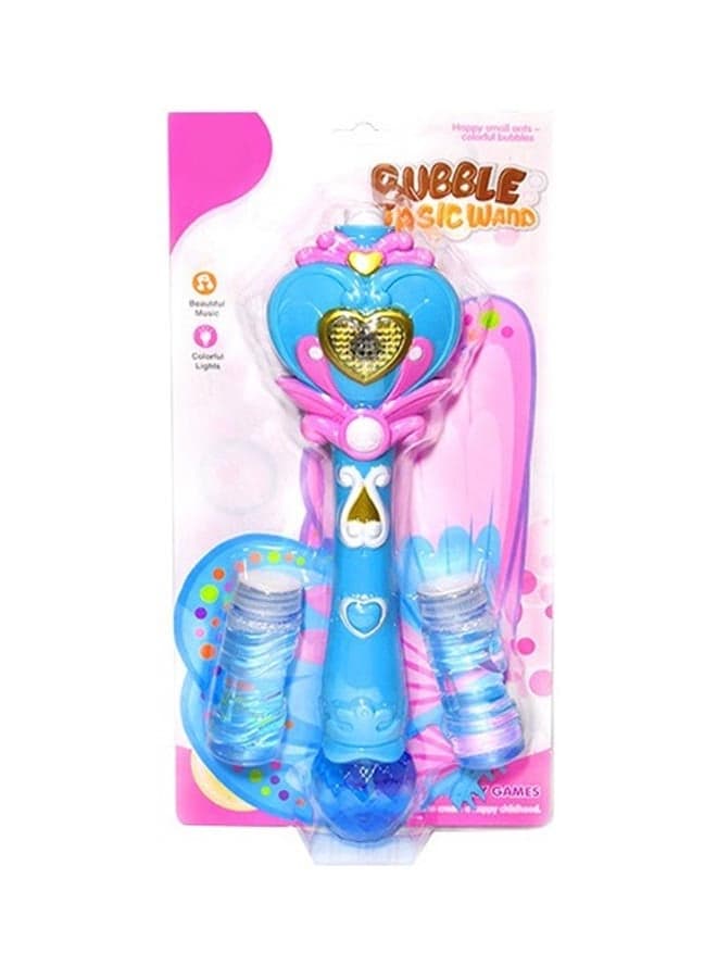 Butterfly Bubble Blower (Blue) - Suitable for 3 years and above. 36 x 9.8 x 5.3cm