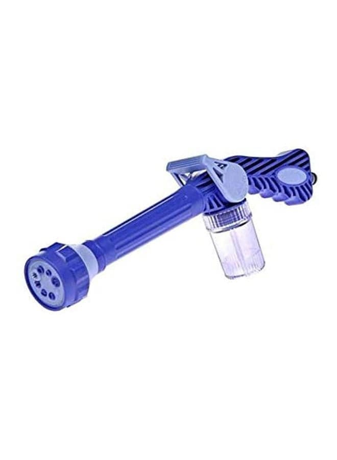 Ez Jet Water Cannon 8 Nozzles Multi-Function Spray Gun BLue 15x5x43cm