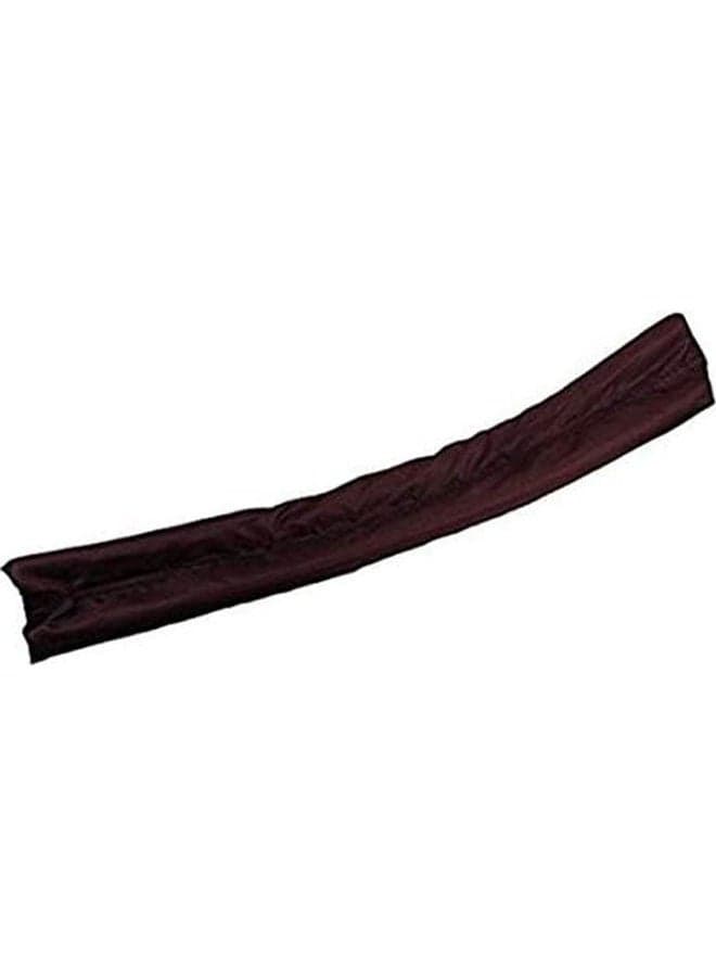 Twin Door Draft Dodger Guard Stopper Energy Saving Protector Doorstop Home Decor Brown