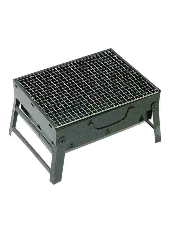 Portable Charcoal Bbq Grill Black