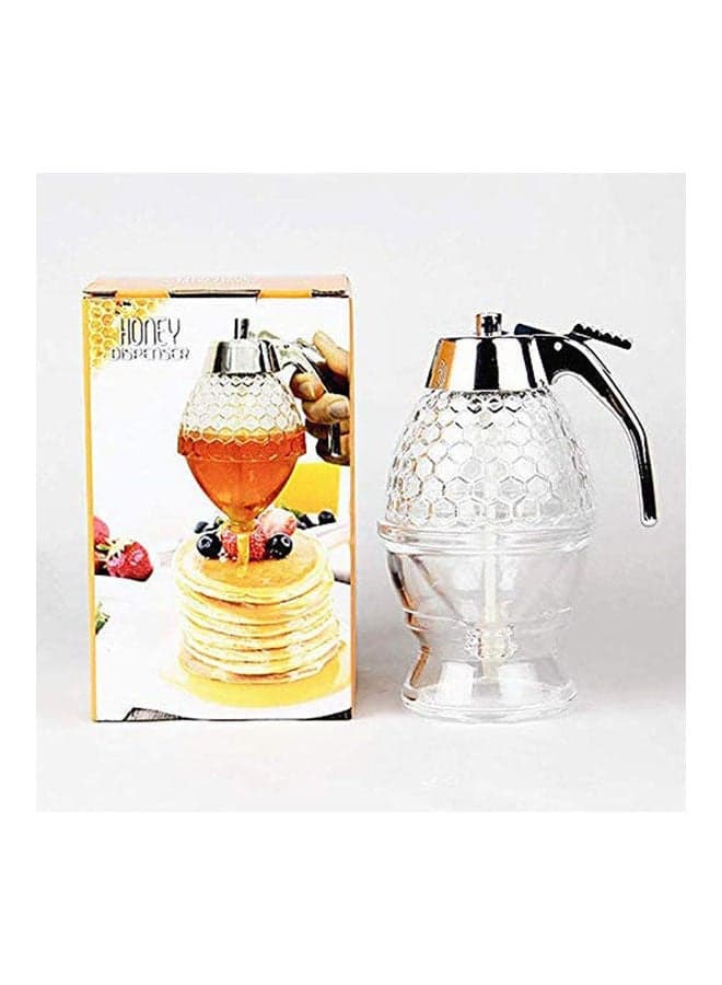 Portable Honey Dispenser Juice Dispenser Food Grade Acrylic Material Clear 200ml