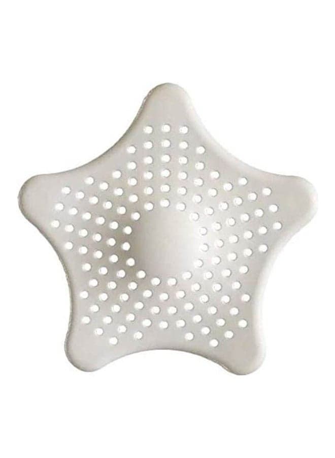 Star Shape Sink Strainer White