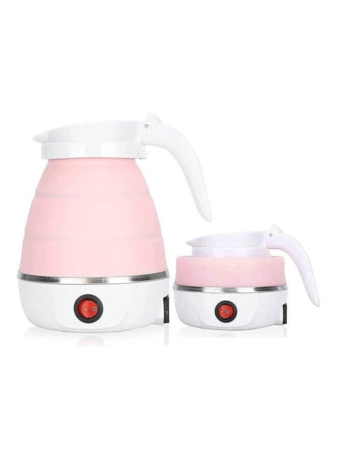 Electric Folding Travel Kettle Or Personal Use 600 ml SK-J458ZXF Pink