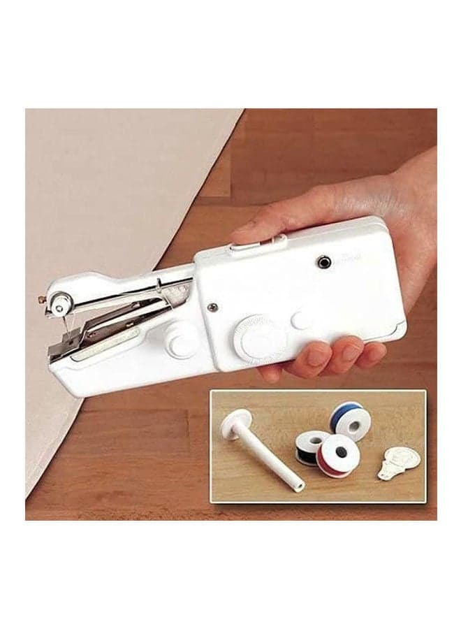 Handy Stitch Hand Held Portable Sewing Machine 096L8CGT White