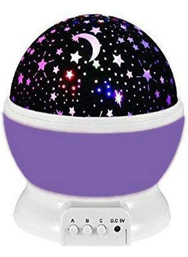 Projector Night Light Led Star Master Sky Lamp Cosmos Rotating Purple