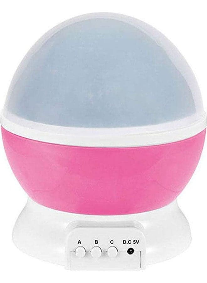 Rotating Night Star Sky Starry Projector Led Light Pink