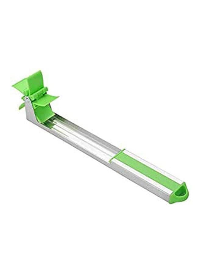 Watermelon Cutter Windmill Shape Plastic Slicer For Cutting Watermelon Power Save Cutter Green 25cm