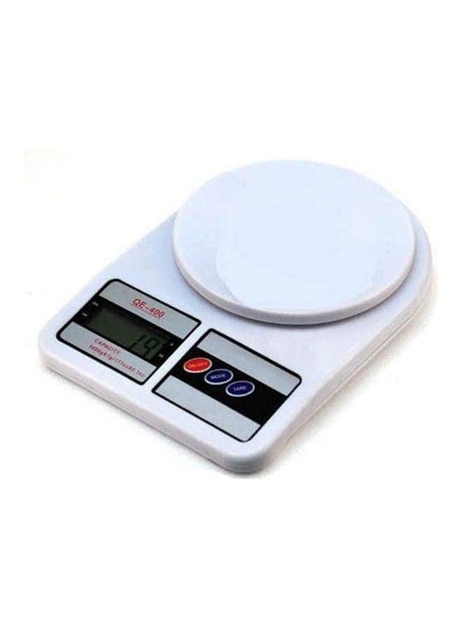 Digital Electronic Kitchen Scale White 10kg