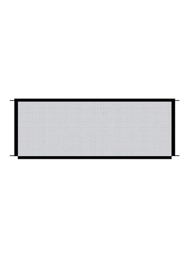 Ultra Durable Mesh Baby Safety Gate With 4 Sticky Wall Hooks for Easy Installation - Size 180x72 cm