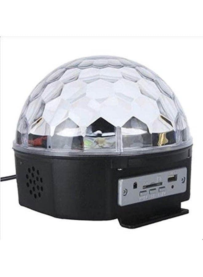 Control Digital Led Rgb Crystal Magic Ball Effect Light Dmx Disco Dj Stage Lighting,Remote, Music Multicolour