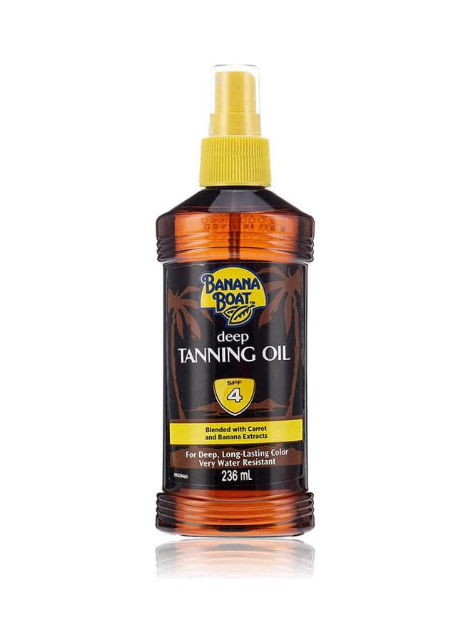 Deep Tanning Oil - Spf4 Multicolour 236ml