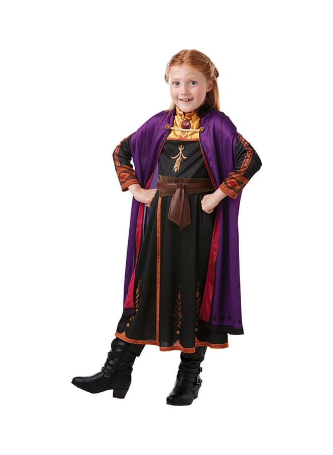 Frozen 2-Anna Travel Dress Classic Costume Mediumcm