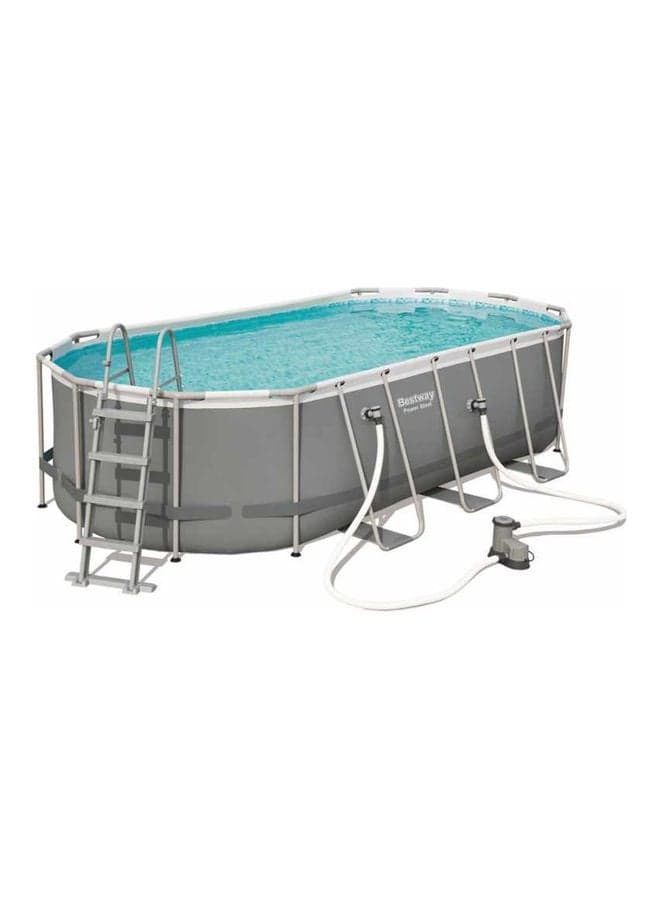Power SteelOval Pool Set 5.49x2.74x1.22meter