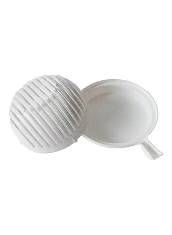 Salad Cutter Bowl 60 Seconds Salad Maker White 10.6 x 20.6 x 18.8cm