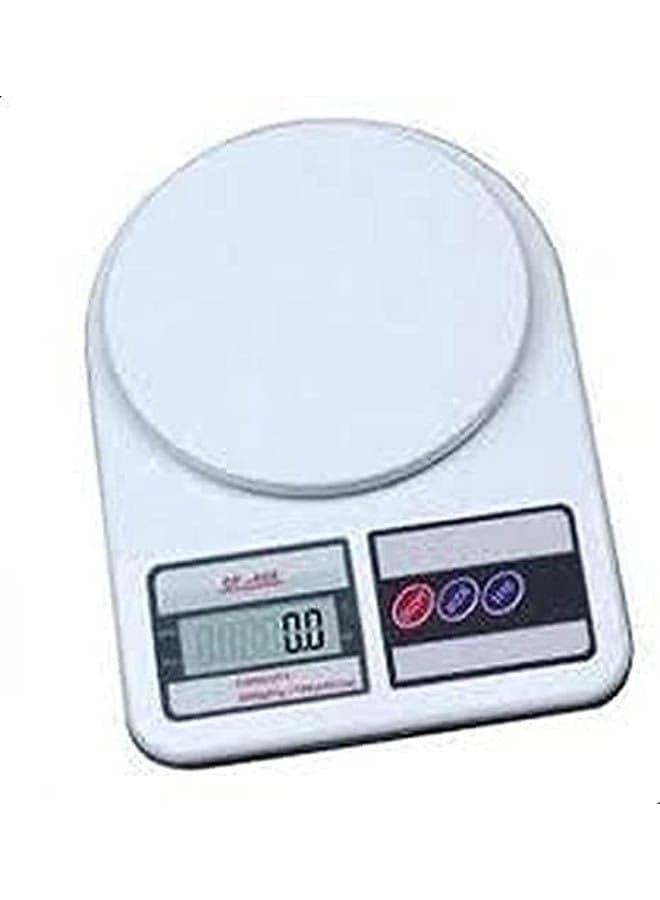 Kitchen Scale Kitchen Digital Scale White