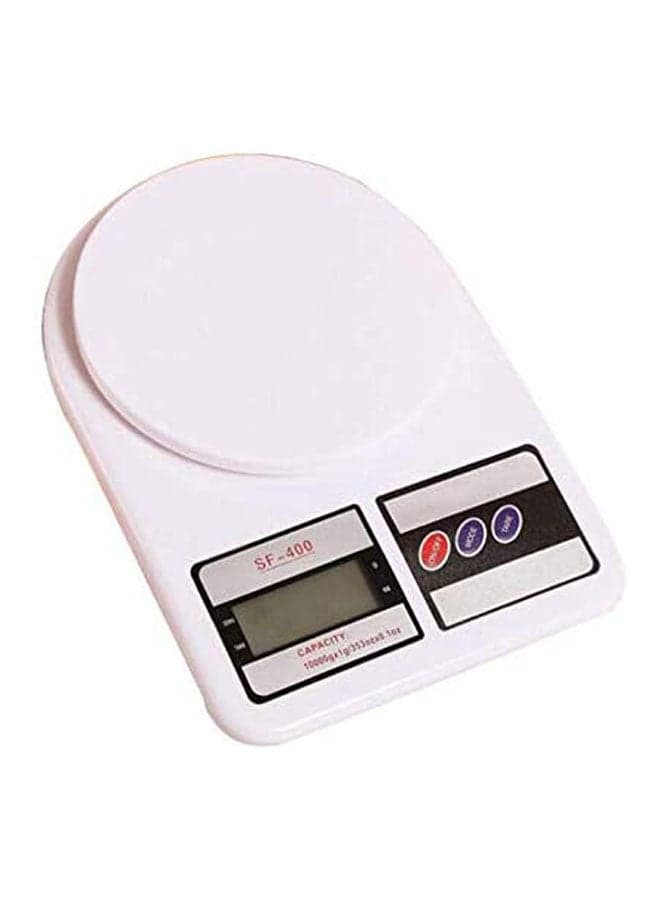 Electronic Kitchen Digital Scale White 10kg