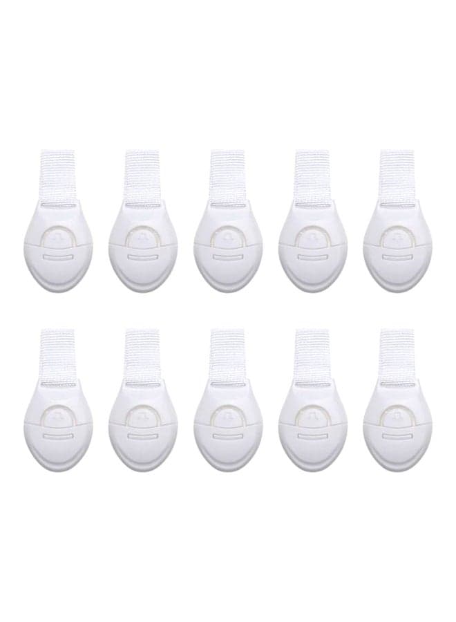 10-Piece Door Cabinet Cupboard Toilet Safety Locks