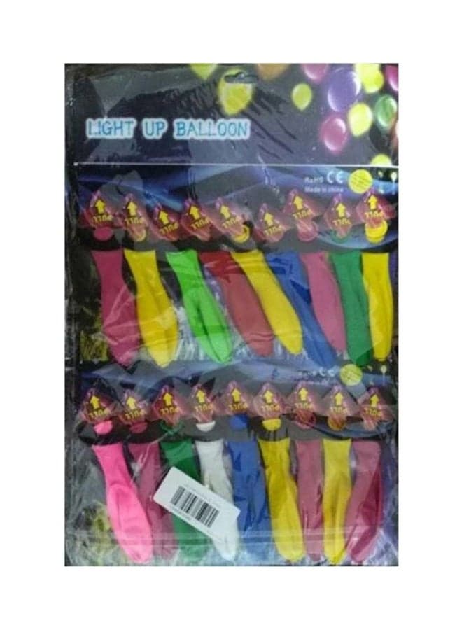 18-Piece LED Balloon Set