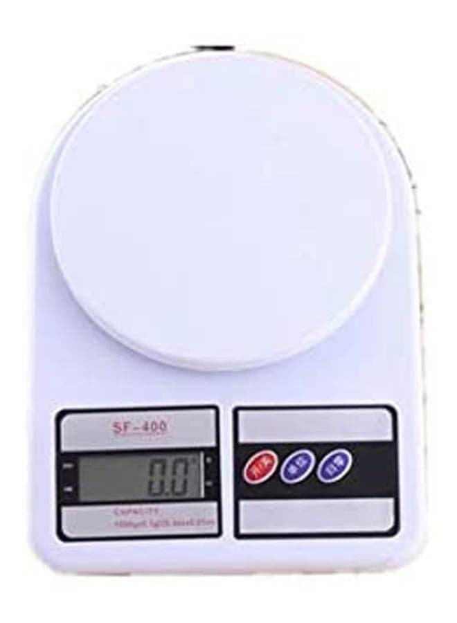 High - Precision Kitchen Scale Household Baking Medicine Electronic Kitchen White