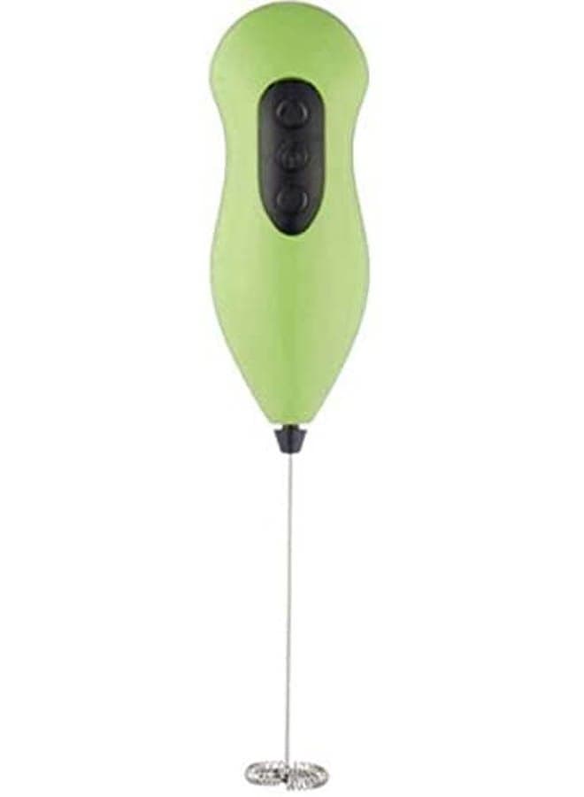 Mini Handle Mixer Stirrer Kitchen Tools Coffee Milk Drink Electric Whisk Mixer Frother Foamer Kitchen Egg Beater Green