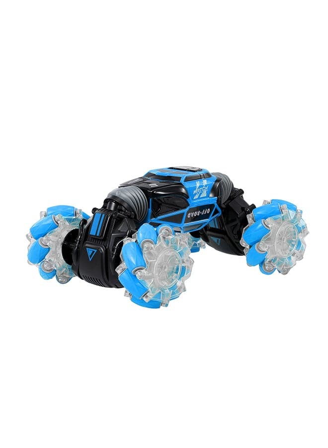 4WD Gesture Sensor Control Deformable Electric All-Terrain Transformable LED Light Music Stunt Car 32cm