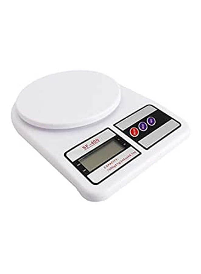 Electronic Kitchen Digital Weighing Scale 7 Kg White