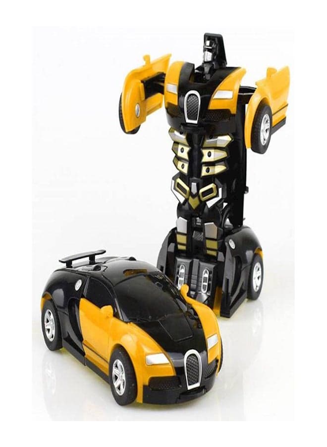 Transformation Robot Car Toy Deformation Bugatti Veyron Car Model For Kids