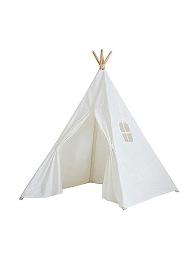 Cartoon Teepee Cotton Canvas Play Tent