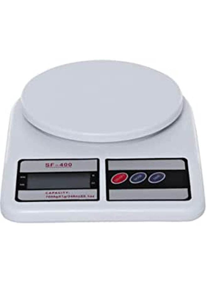 Digital Kitchen Scale 7 Kg White