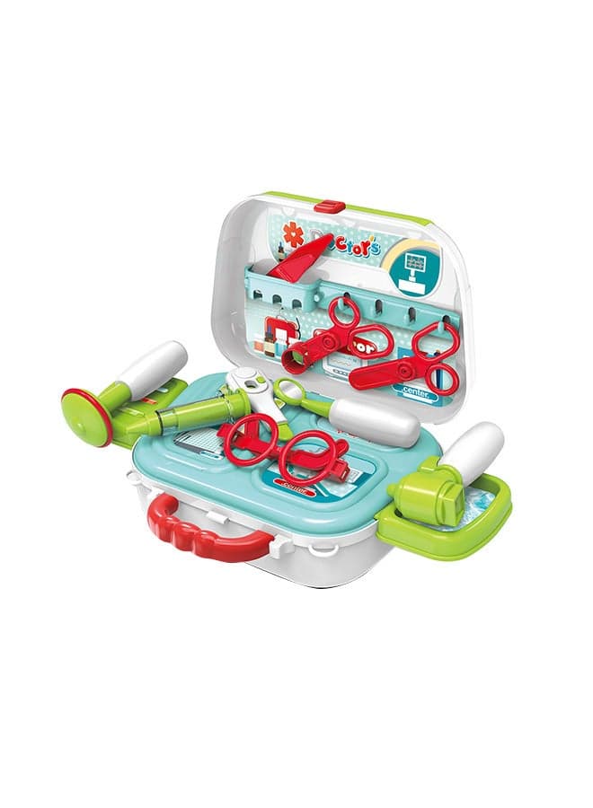 Portable Lightweight Compact Unique Detailed Design Pretend Doctor Bag Play Set