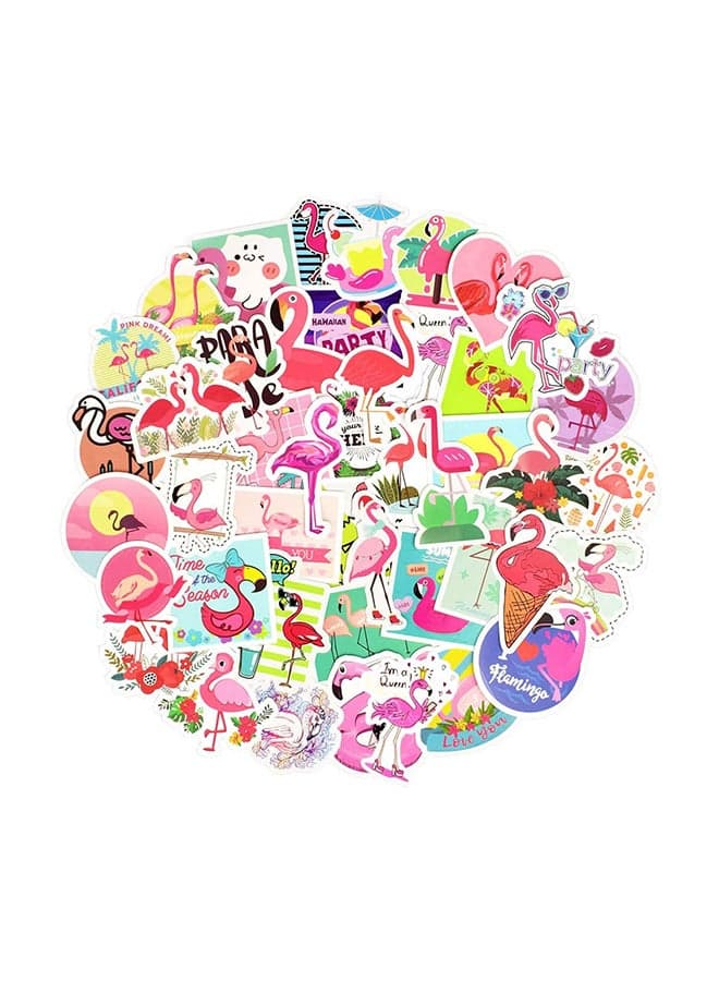 50-Piece Waterproof Stickers