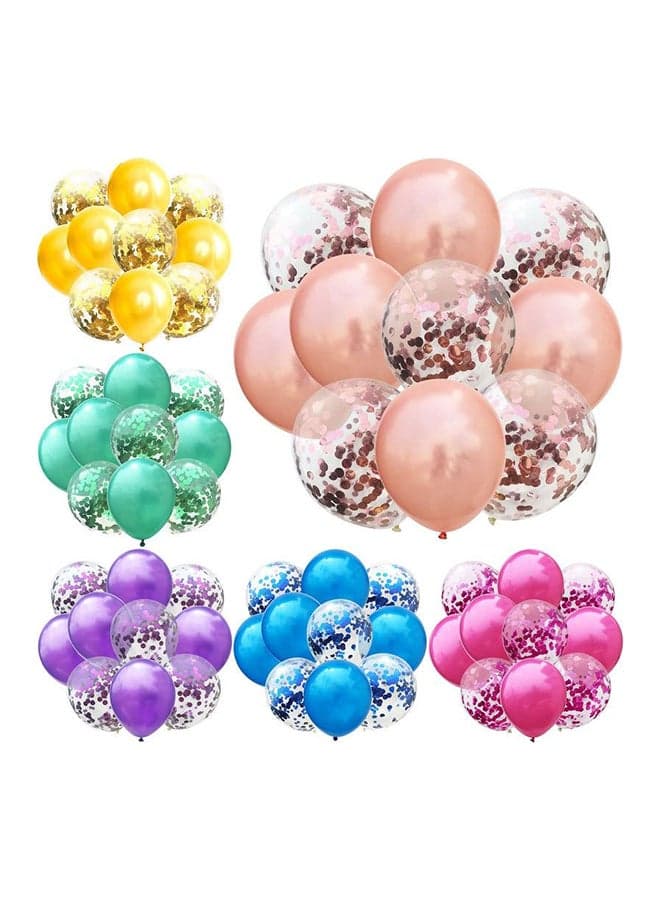 10-Piece Decorative Party Balloons Set 12inch