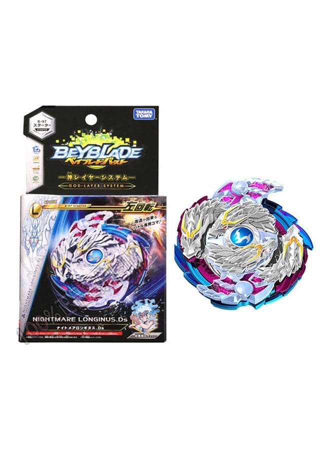 Beyblade Burst Booster B-97 Nightmare Burst Bey Battle Top Set 21.5x5.1x12.2cm