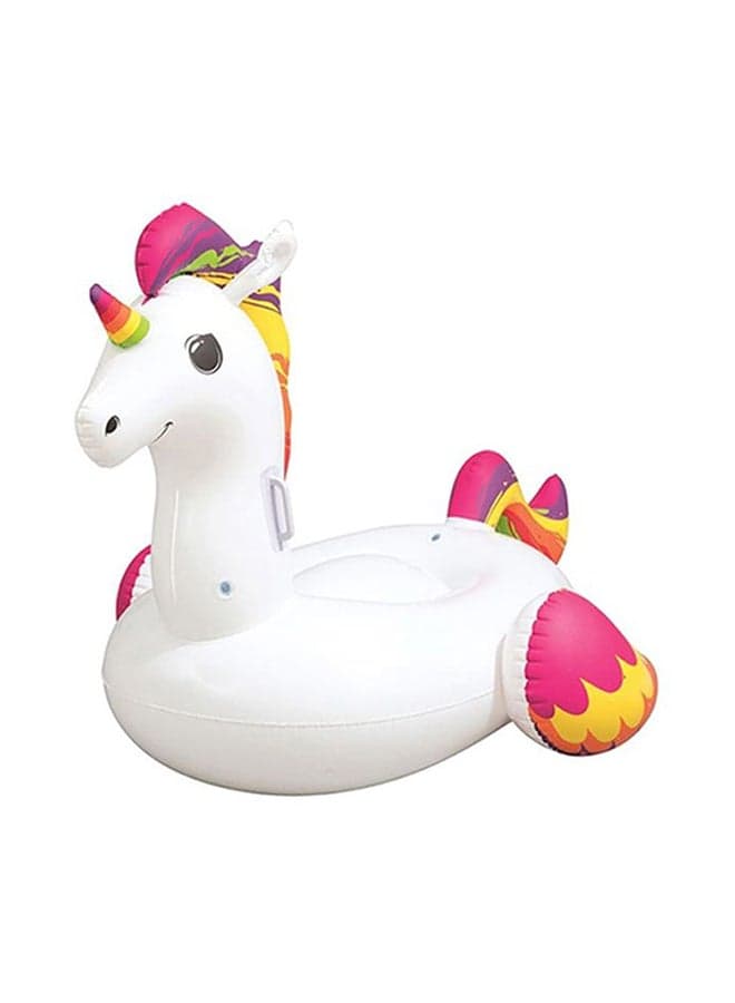 Unicorn Shaped Inflatable Rider Float 91.73x61.42x53.74inch